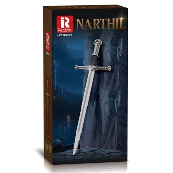 Reobrix Narthil (Lord of The Rings) 511PC Lego-Style Sword Building Block Set - New Sealed!