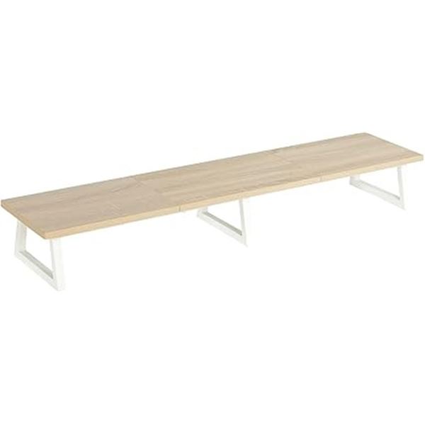 Teamix Large 42" Monitor Stand/Dual Monitor Riser - Fits 2 Monitors - New in Box (Assembly Req'd)