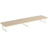 Image 1 : Teamix Large 42" Monitor Stand/Dual Monitor Riser - Fits 2 Monitors - New in Box (Assembly Req'd)
