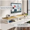 Image 4 : Teamix Large 42" Monitor Stand/Dual Monitor Riser - Fits 2 Monitors - New in Box (Assembly Req'd)
