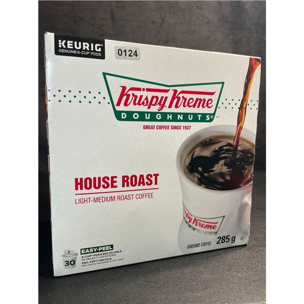 Krispy Kreme Doughnuts House Roast Keurig K-Cup Coffee Pods (30 Pods) - New