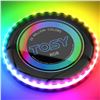 Image 1 : TOSY Flying Disc RGB Light-Up Frisbee - 16 Million Colors/Super Bright Rechargeable Frisbee - New