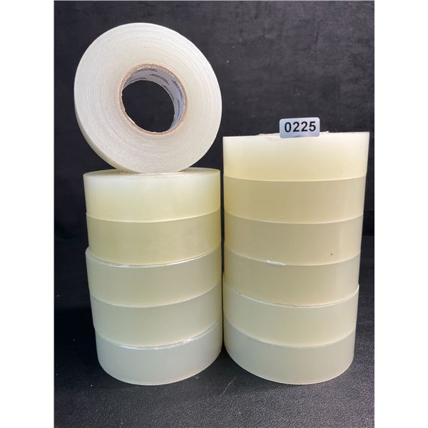 12 Rolls of Clear Shin Hockey Tape - 24mm x 30m - New