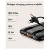 Image 6 : WeeFancy 10,000mAh Power Bank/Portable Charger w/ Built-In Charging Cables - New Sealed