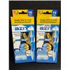 Image 1 : Lot of 2 Easy Twist Ear Wax Removal Kits with 16 Replacement Tips Each - New