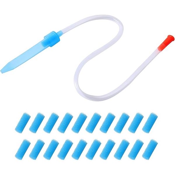 Lot of 3 Baby Nasal Aspirator Kits - Clears Baby Nasal Congestion - Reusable Design - New