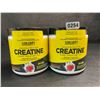 Image 1 : Lot of 2 Con-Cret Concentrated Creatine HCI Powder/Workout Supplement (61.4g) Raspberry Flavor - New