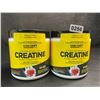 Image 1 : Lot of 2 Con-Cret Concentrated Creatine HCI Powder/Workout Supplement (61.4g) Raspberry Flavor - New
