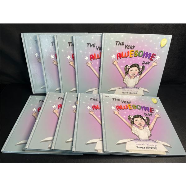 Lot of 10 "The Very Awesome Day" Children's Books by Tumay Koprulu - New