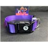 Image 2 : 2 Masbrill LED Light-Up Dog Collars - Rechargeable/Rainproof Super-Bright Design (Size S - Purple)