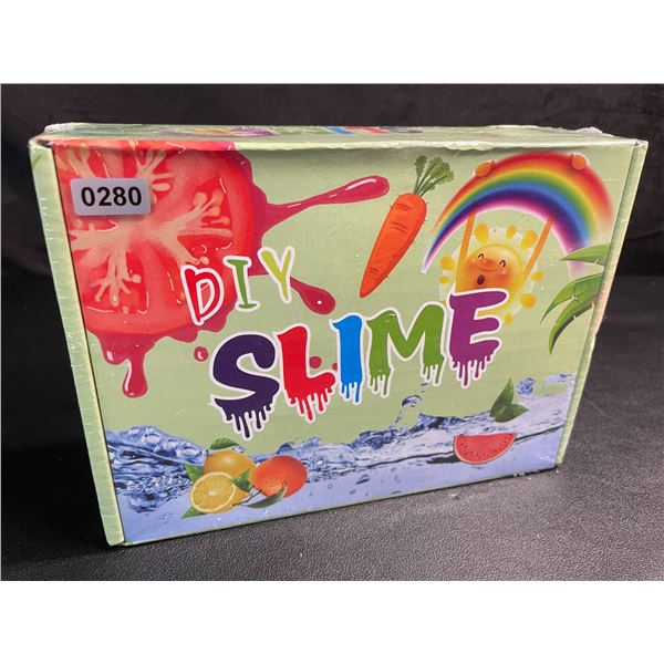 DIY Cloud Slime Kit for Kids - 24 Colors/Scented Slime Pots with Non-Sticky Design! New Sealed