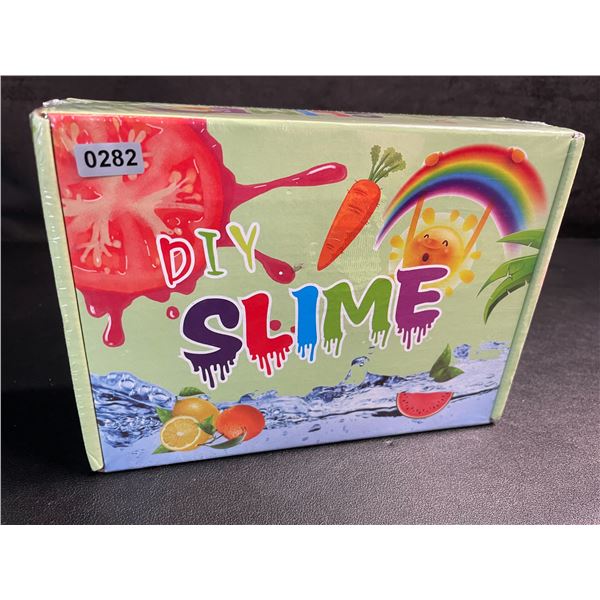 DIY Cloud Slime Kit for Kids - 24 Colors/Scented Slime Pots with Non-Sticky Design! New Sealed