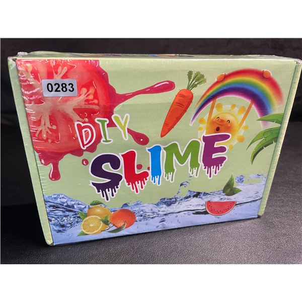 DIY Cloud Slime Kit for Kids - 24 Colors/Scented Slime Pots with Non-Sticky Design! New Sealed