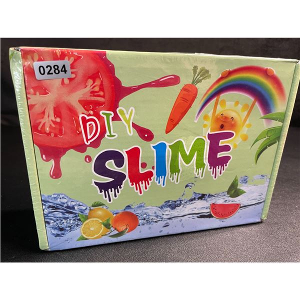 DIY Cloud Slime Kit for Kids - 24 Colors/Scented Slime Pots with Non-Sticky Design! New Sealed