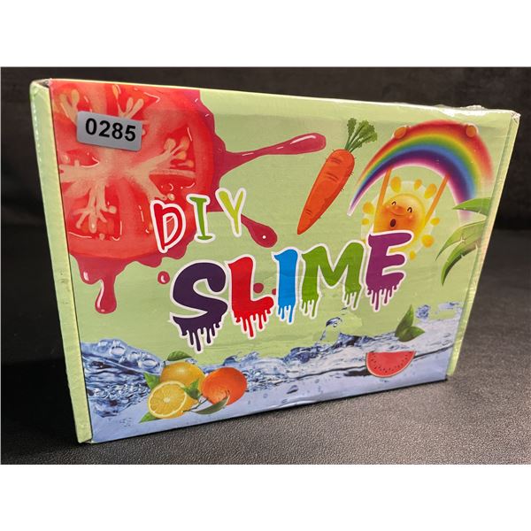 DIY Cloud Slime Kit for Kids - 24 Colors/Scented Slime Pots with Non-Sticky Design! New Sealed
