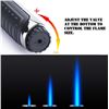 Image 4 : 1 Precision Jet Flame Lighter; 7.6" Long Butane Lighter - Adjustable and Refillable - New in Box