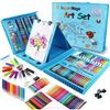 Image 1 : 208PC Super Mega Art Set for Kids - New