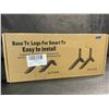 Image 4 : Universal TV Stand Base/Legs for 32-65" TV's - No Drilling - Compatible w/ Smart TV's/LCD/LED/etc.