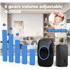Image 2 : Smatrul Wireless Doorbell Kit with 2 Plug-In LED Flash Receivers; 60 Chimes/5 Volume Levels - New
