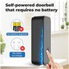 Image 4 : Smatrul Wireless Doorbell Kit with 2 Plug-In LED Flash Receivers; 60 Chimes/5 Volume Levels - New