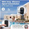 Image 5 : Smatrul Wireless Doorbell Kit with 2 Plug-In LED Flash Receivers; 60 Chimes/5 Volume Levels - New
