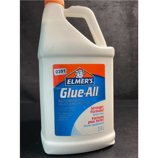 Elmer's Glue-All Multi-Purpose Glue - Large 3.8L Jug - Great for Household Repairs, Crafts, etc. New