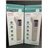 Image 1 : Lot of 2 Infrared Thermometers; Non-Contact Forehead Thermometers (Model: YS-ET03) - New