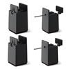 Image 2 : Box of 4PC 4-Inch Adjustable Bed/Furniture Risers for Bed/Sofas/Furniture etc. - New