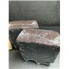 Image 8 : Box of 4PC 4-Inch Adjustable Bed/Furniture Risers for Bed/Sofas/Furniture etc. - New
