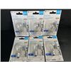 Image 1 : Lot of 6 Xtricity 40W Incandescent A15 Light Bulbs - Clear - E26 Base - New