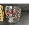 Image 3 : 1 Starbucks Double-Wall Glass Mug - Clear Cherry Blossom/Paw Print Design - New