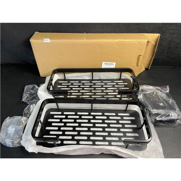 2-Pack of Shower Caddy Shelves/Self-Adhesive Shelves for Shower/Bathroom Storage - New