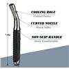 Image 2 : 1 Precision Jet Flame Lighter; 7.6" Long Butane Lighter - Adjustable and Refillable - New in Box