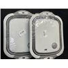 Image 3 : Lot of 2 Collapsible Multi-Function Cutting Boards with Built-In Strainer/Basket Function - New