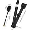 Image 2 : Set of 2 Universal 3pt Adjustable Retractable Lap Belts/Seat Belts - Brand New