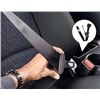 Image 3 : Set of 2 Universal 3pt Adjustable Retractable Lap Belts/Seat Belts - Brand New