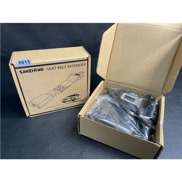 2 Boxes of Seat Belt Extenders for Vehicles (2PCS Each/4 Total) Fits Most Cars - New