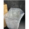 Image 5 : Box of 8PC Clear Large Plastic Storage Bins/Stackable Storage Containers for Organization - New