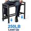 Image 6 : Josmimic 2-Tier Dumbbell Rack; 20-Inch Adjustable Spacing 400LB Capacity Weight Rack - New in Box