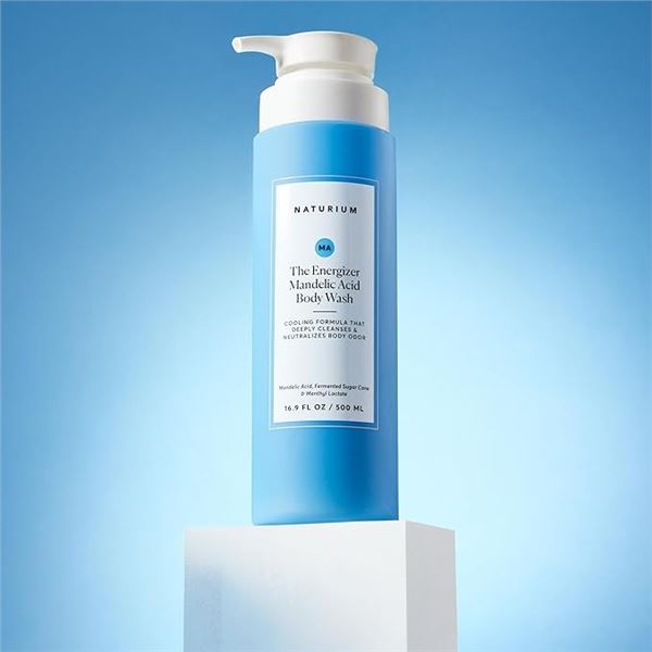 Natrium The Energizer Mandelic Acid Body Wash (500ml) Cooling & Refreshing - New