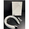 Image 1 : 1 Rechargeable Wearable Wrap-Around Neck Cooling Fan (Model: S8) with LED Display - New
