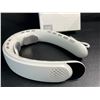 Image 2 : 1 Rechargeable Wearable Wrap-Around Neck Cooling Fan (Model: S8) with LED Display - New
