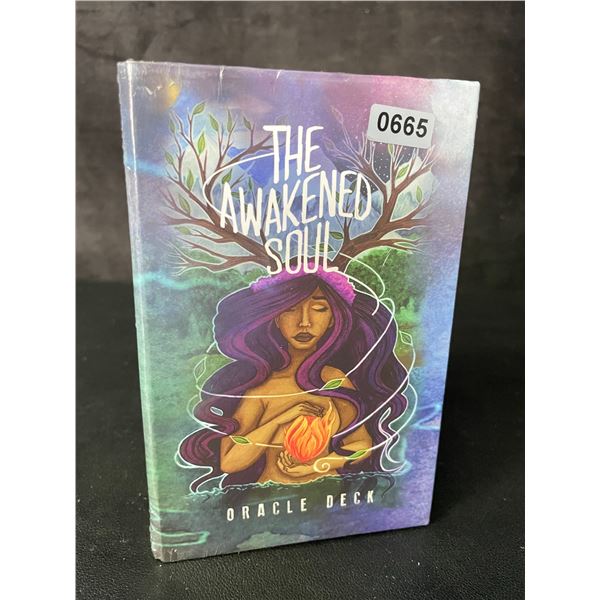 The Awakened Soul Oracle Deck - 50 Card Oracle Deck & Guidebook - New Sealed