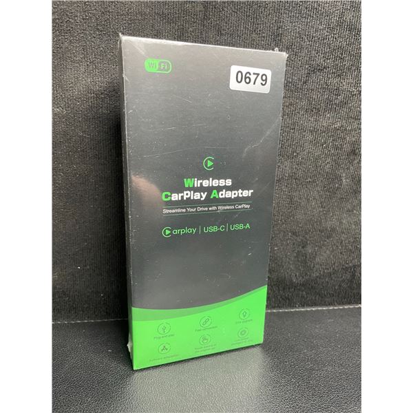1 Wireless CarPlay Adapter - Plug & Play Design - Brand New