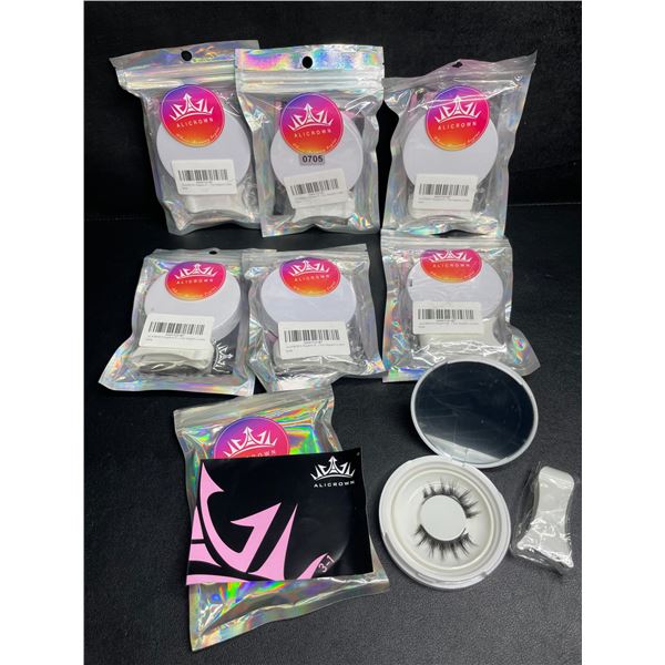 7 Sets of Alicrown Magnetic Eyelashes - New