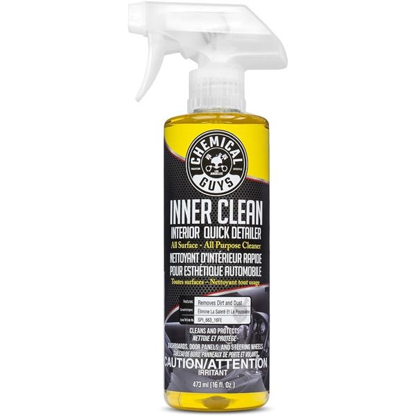 Chemical Guys InnerClean Interior Quick Detailer and Protectant Spray (473ml) For Vehicles - New