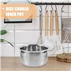 Image 7 : Stainless Steel Rice Cooker Inner Pot (3L Capacity) with Utensils - Brand New