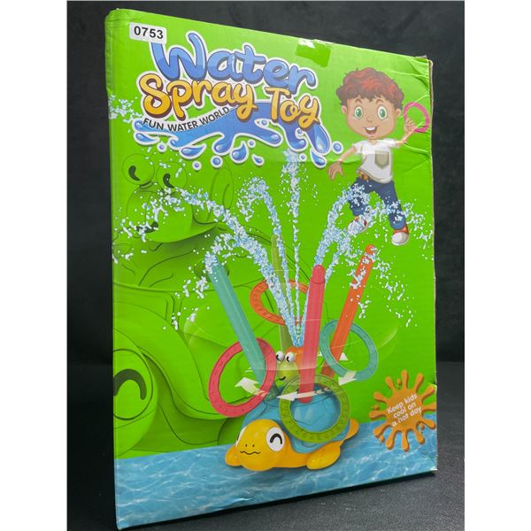 Turtle Water Sprinkler Toy for Outdoors - 4-in-1 Fun Water Spray Toy for Kids - New!