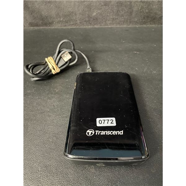 Transcend 640GB External Hard Drive - Formatted/Ready To Use - Works Great (Used)