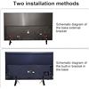 Image 7 : Universal TV Stand Base/Legs for 32-65" TV's - No Drilling - Compatible w/ Smart TV's/LCD/LED/etc.